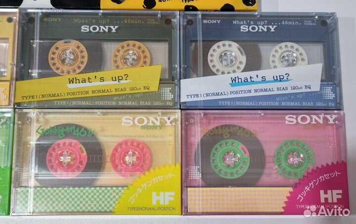 Sony 46 Редкие винтажные кассеты Для коллекции