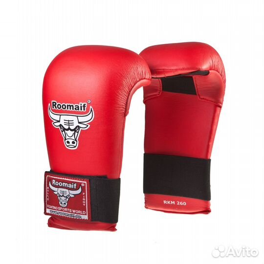 Перчатки для каратэ красные