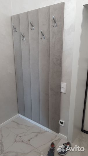 Стеновая панель прямая в прихожую 