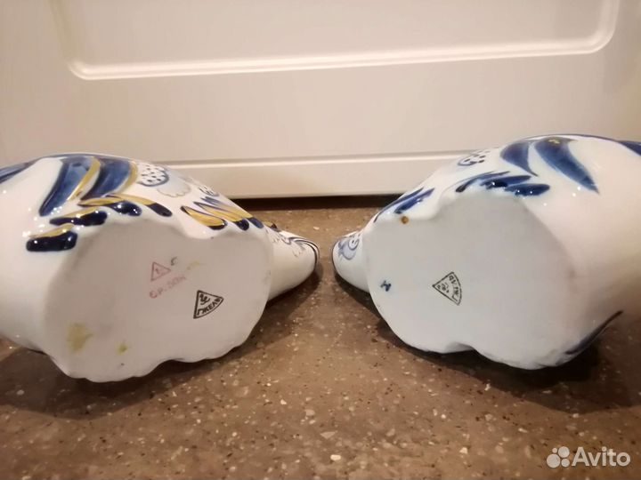 Фарфоровая посуда гжель СССР