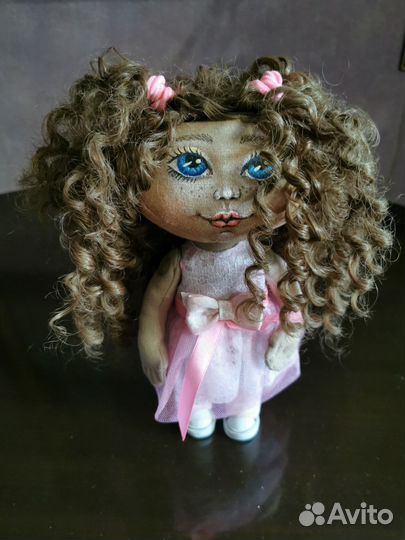 Текстильная интерьерная кукла