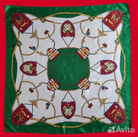 Большой платок винтаж