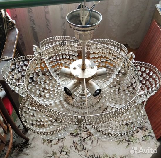 Люстра хрустальная