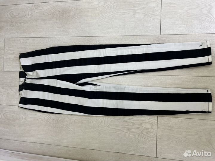 Брюки джинсовые h&m 32 xs скинни skinny