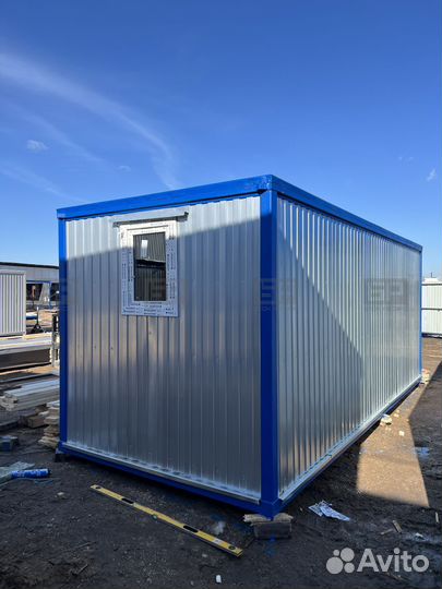 Бытовка бк1 стандарт с электрикой и антисептирован