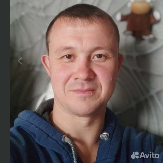 Покос травы триммером