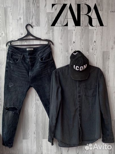 Zara мужская одежда пакетом