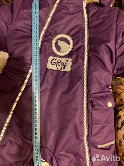 Зимний комбинезон для девочки 68 74