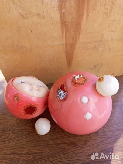 Игрушка неваляшка СССР