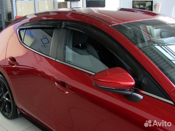 Дефлекторы боковых окон Mazda 3 Хетчбэк (2019-2