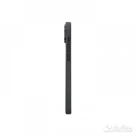 Чехол Pitaka KI1401A для iPhone 14 черно-серый, у