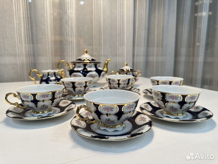 Фарфоровый чайный сервиз Leander Чехия