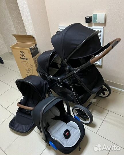 Прогулочная коляска для двойни бу