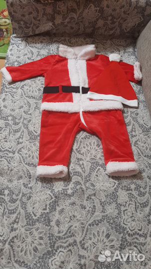 Новогодний костюм для мальчика 74 80