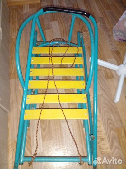 Детские санки коляска