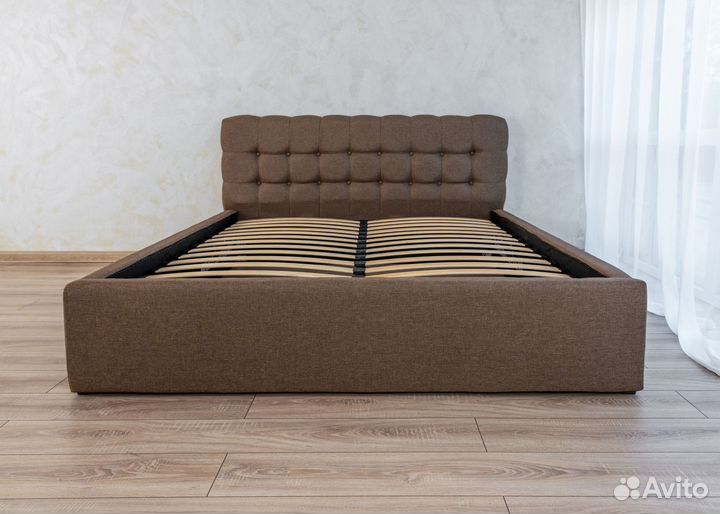Кровать 160х200 коричневый Марсель