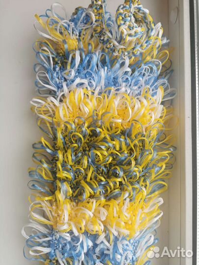 Мочалка ручной работы