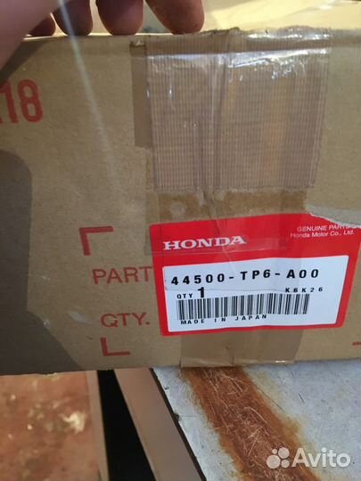 Вал промежуточный на хонду 3.5 л кросстур б/у