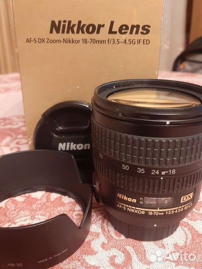 Объектив Nikon 18-70 G ED
