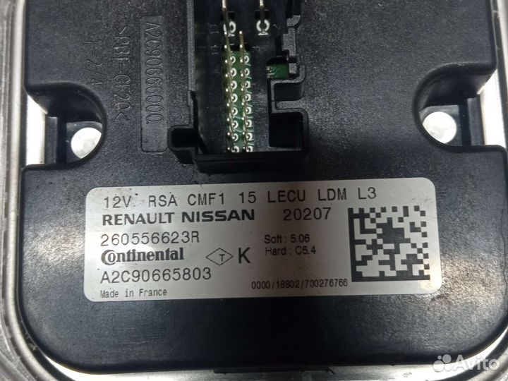 Блок розжига LED фары Renault Arcana