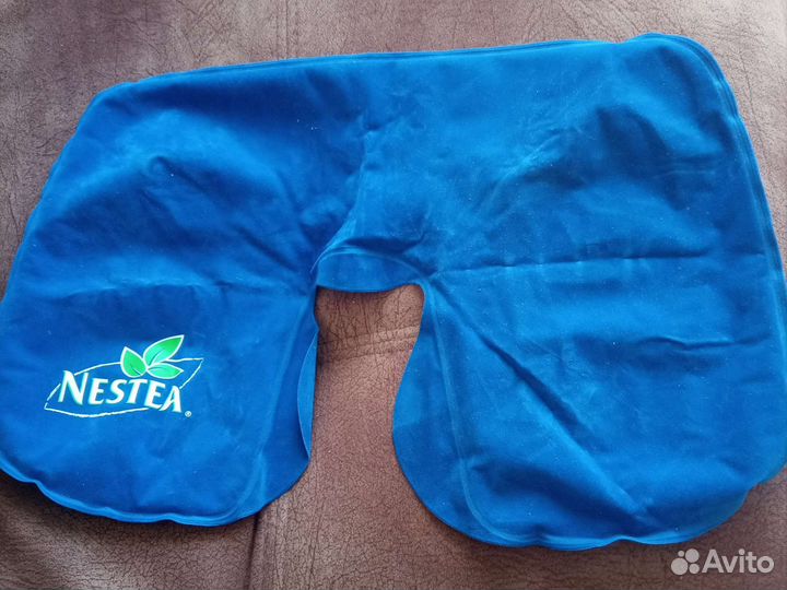 Подушка для шеи надувная