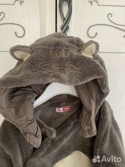 Костюм кота теплый