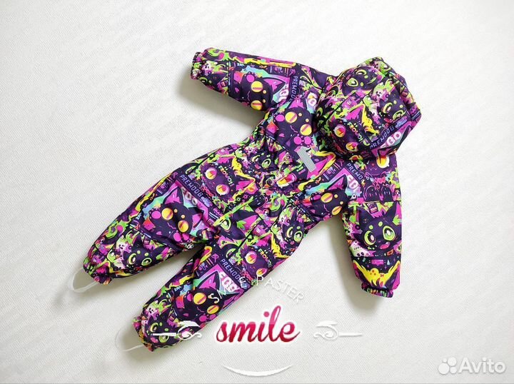 Комбинезон демисез 80, 86, 92, 98, 104, 110, 116