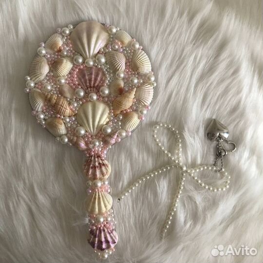 Зеркало ручное из pinterest