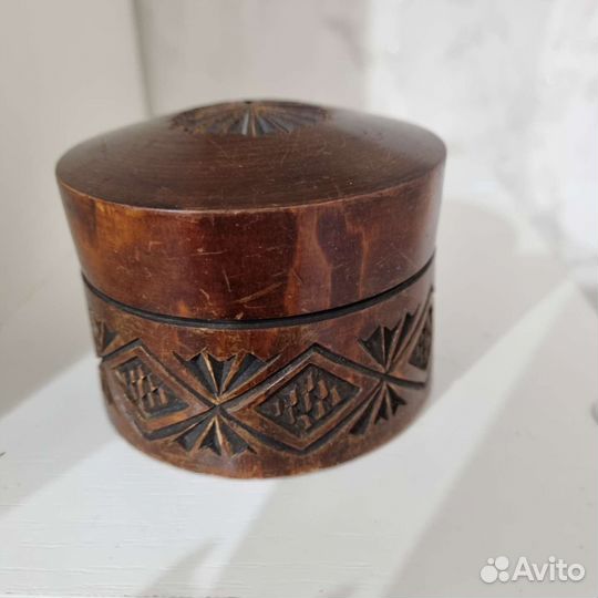 Шкатулка деревянная СССР