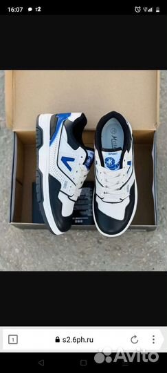 Кроссовки новые 38 размер, маломерки