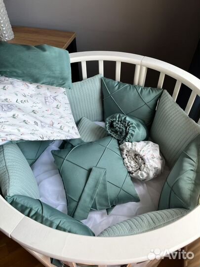 Бортики в кроватку