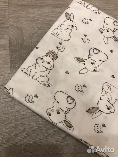 Ткань кулирная гладь в чулке на отрез