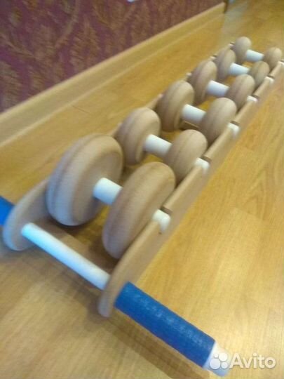 6 роликовый тренажёр для спины