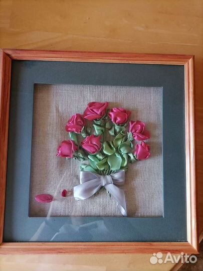 Картина лентами