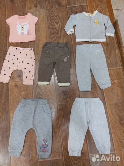 Комплект штаны для девочки 68 74 размер