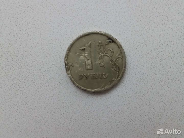 Монета 1 рубль2007