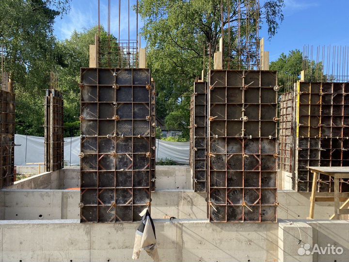 Аренда мелкощитовой опалубки