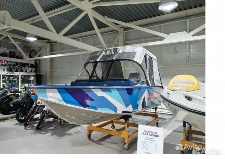 Лодка моторная Триера мп 460 Fish