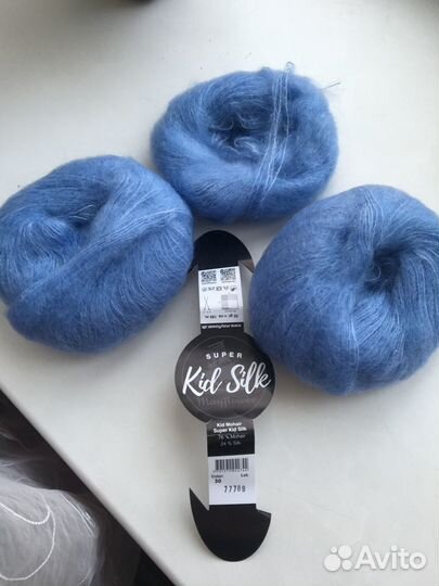 Пряжа для вязания мохер