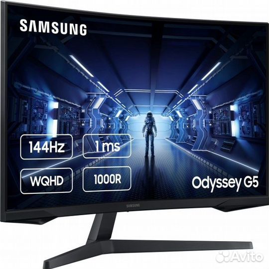 Игровой Изогнутый Монитор Samsung + Кронштейн