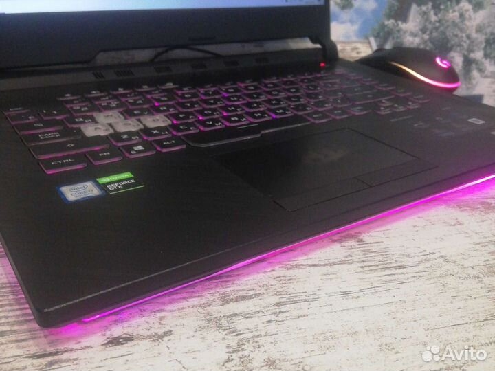 Asus ROG Strix (IPS/i7-9750/GTX1650/16GB/SSD 512GB