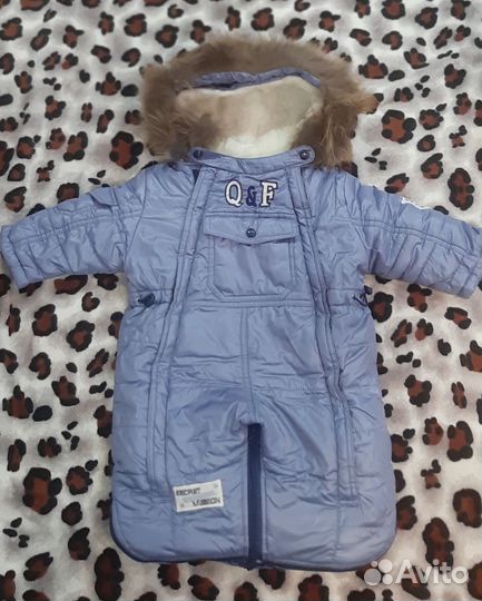 Зимний комбинезон 74 размер