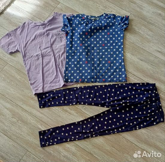 Пакет вещей для девочки на 10-12 лет