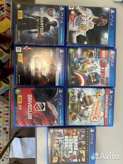 Диски на ps4