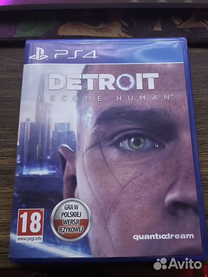 Detroit become human ps4 диск