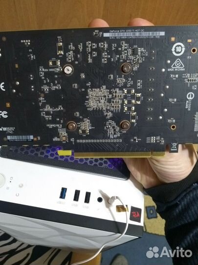 Видеокарта gtx 1050 ti msi 4g
