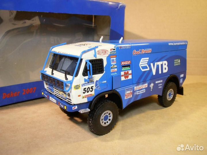 Eligor камаз 4911 № 505 Lisboa Dakar 2007 ралли 1: