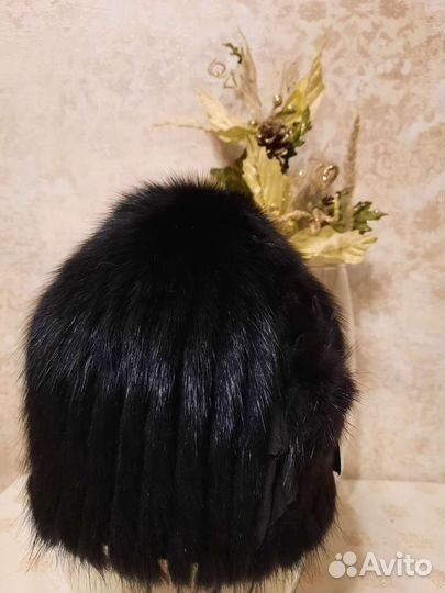 Шапка норковая женская