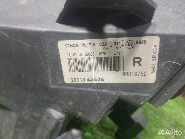 Фара левая на Nissan Almera 3 G15