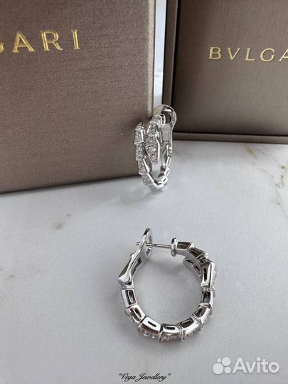 Серьги Bvlgari Serpenti Viper